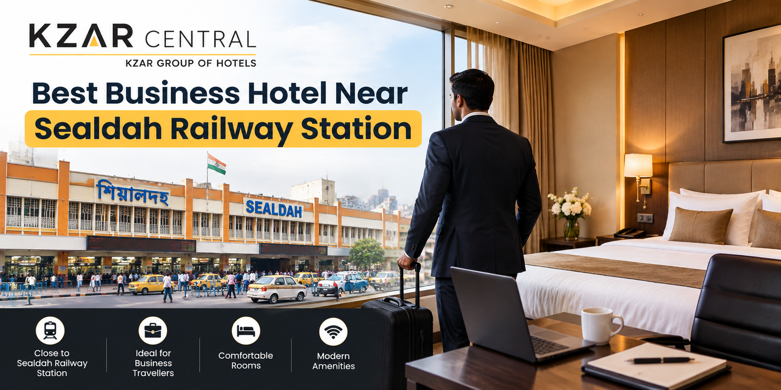 best business hotel near Sealdah Railway station